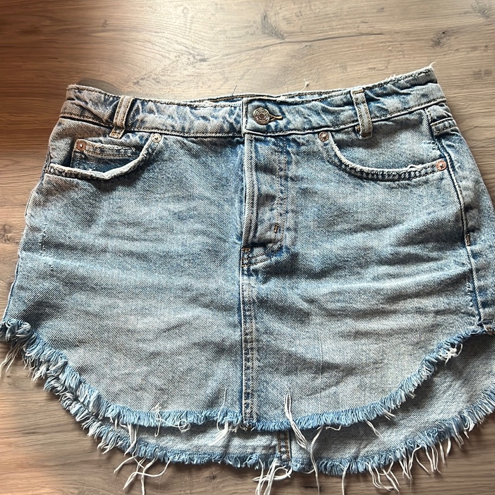 Free People Jean Skirt - Size 4